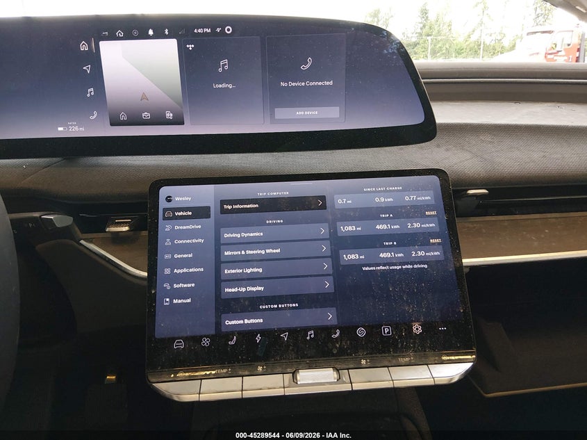 2026 Lucid Gravity Grand Touring VIN: 7UUG1GHJ5TA022446 Lot: 45289544