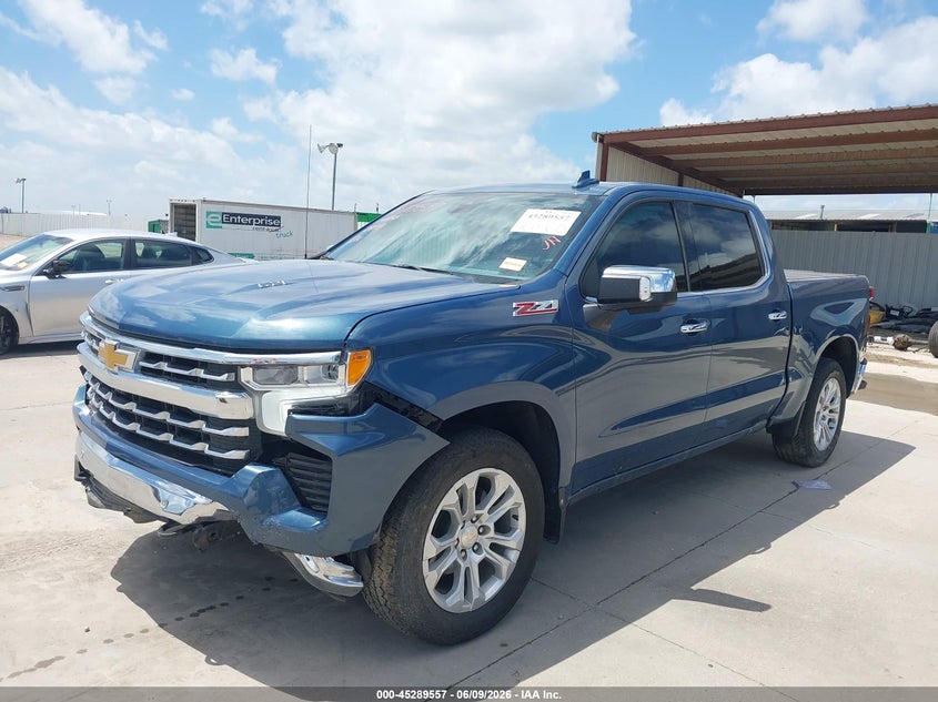 2024 CHEVROLET SILVERADO 1500 6.2L V-8 DI, VVT, 42(VIN: 3GCUDGEL3RG244719
