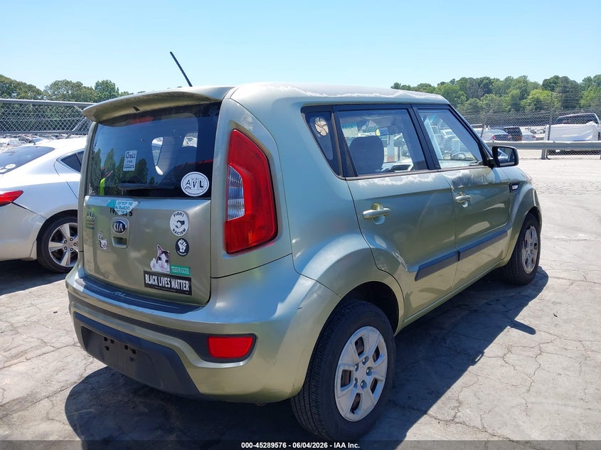 Vin: kndjt2a59d7498889, lot: 45787412, kia soul 20134