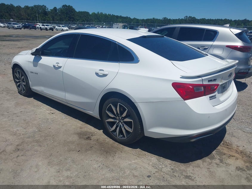 Vin: 1g1zg5st5mf055417, lot: 45787432, chevrolet malibu fwd rs 20213