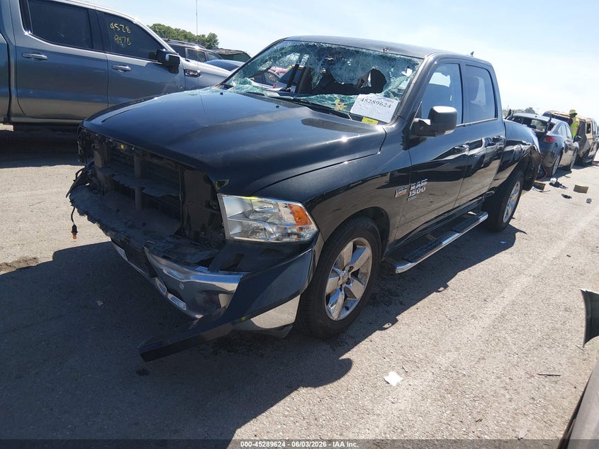 Vin: 1c6rr7tt4ks593159, lot: 45787459, ram 1500 classic big horn  4x4 6'4 box 20192