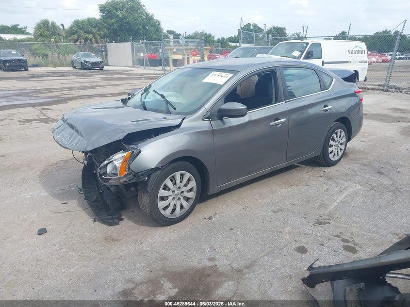 Vin: 3n1ab7ap0fy248463, lot: 45787480, nissan sentra sv 20152