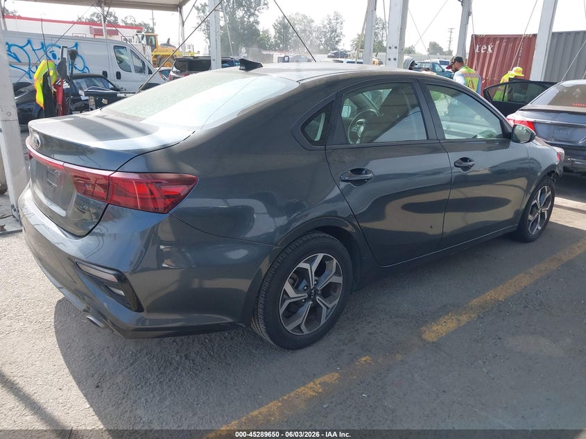 Vin: 3kpf24adxke137857, lot: 45787486, kia forte lxs 20194