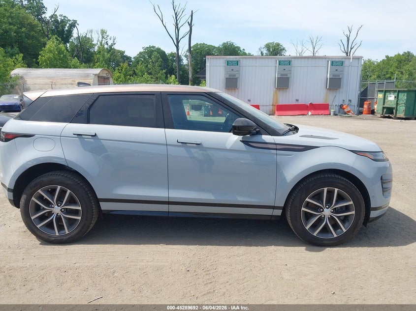 2025 Land Rover Range Rover Evoque Dynamic Se VIN: SALZL2FX9SH272817 Lot: 45289692