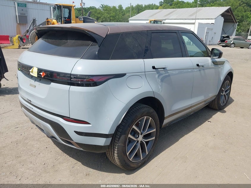 Vin: salzl2fx9sh272817, lot: 45787527, land rover range rover evoque dynamic se 20254