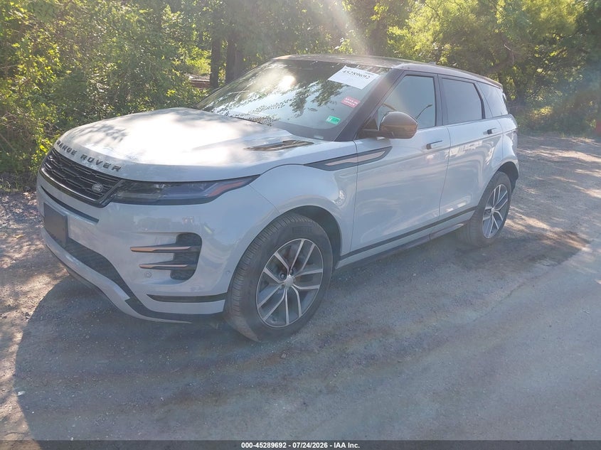 Vin: salzl2fx9sh272817, lot: 45787527, land rover range rover evoque dynamic se 20252