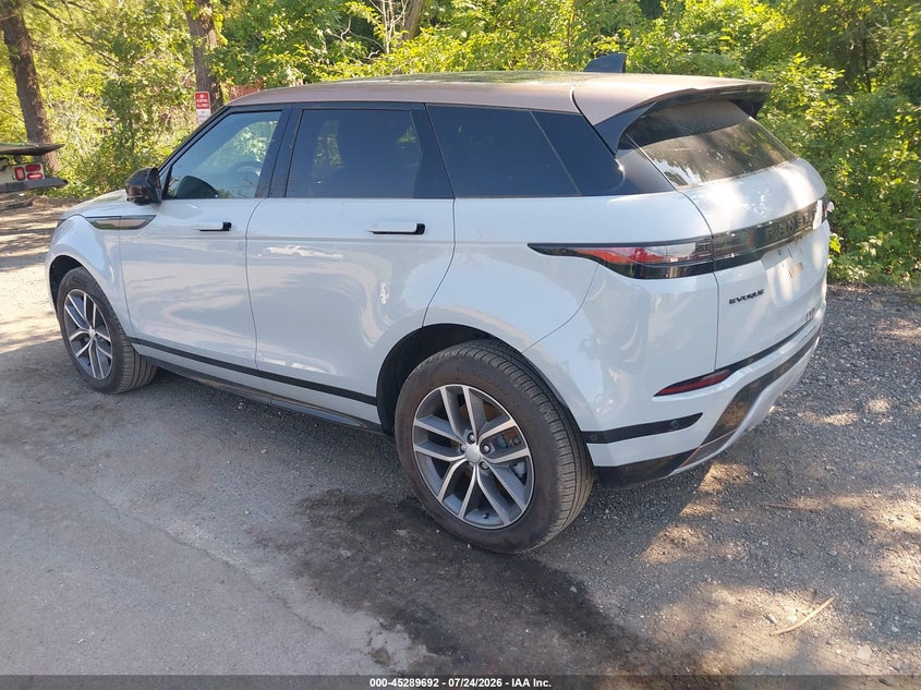 Vin: salzl2fx9sh272817, lot: 45787527, land rover range rover evoque dynamic se 20253