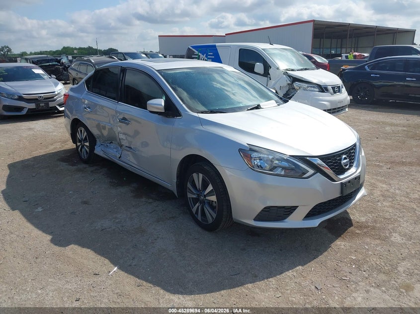 Vin: 3n1ab7ap2ky429283, lot: 45787530, nissan sentra sv 20191