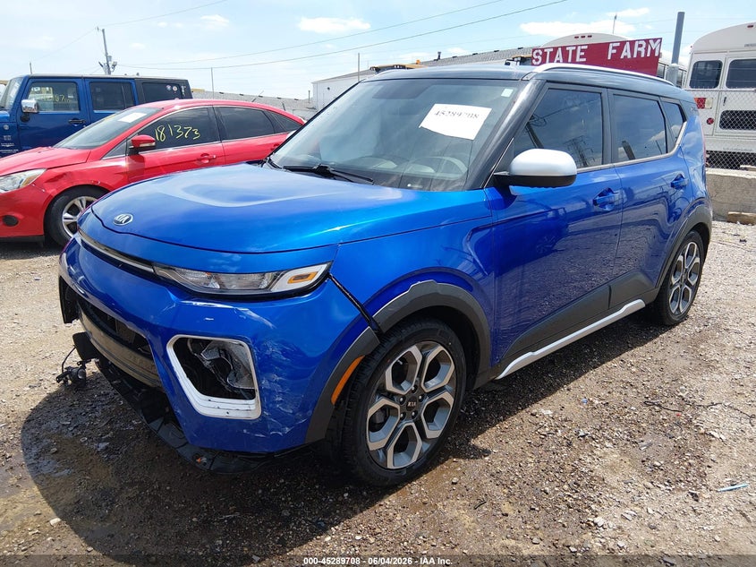 Vin: kndj23au5l7105727, lot: 45787544, kia soul x-line 20202