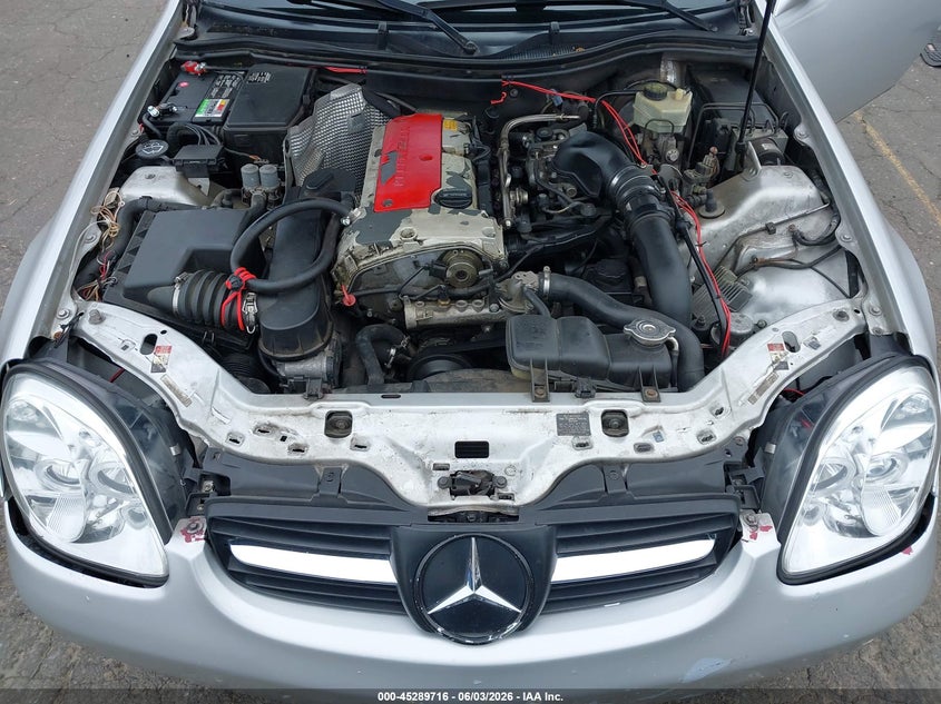 2001 Mercedes-Benz Slk 230 Kompressor VIN: WDBKK49F81F188751 Lot: 45289716