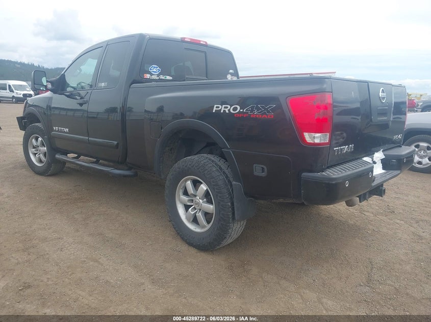 Vin: 1n6aa0cc9cn300602, lot: 45787558, nissan titan pro-4x 20123