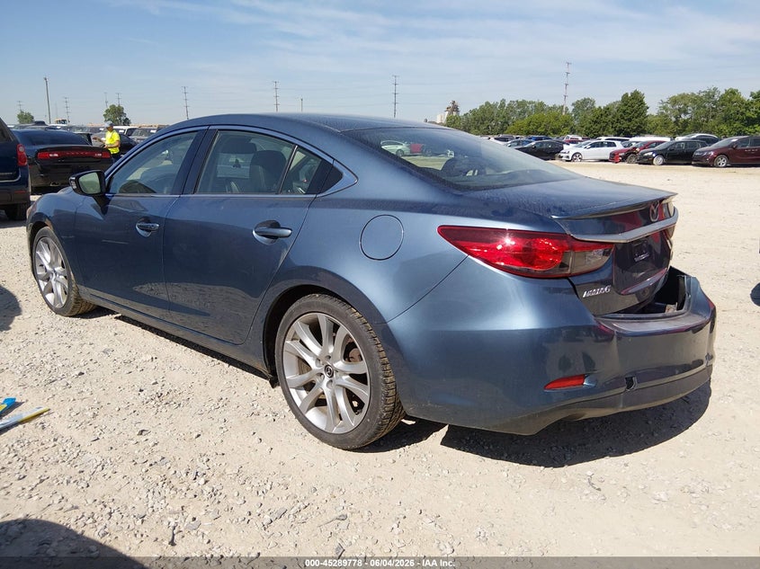 Vin: jm1gj1t64e1126350, lot: 45787614, mazda mazda6 i touring 20143