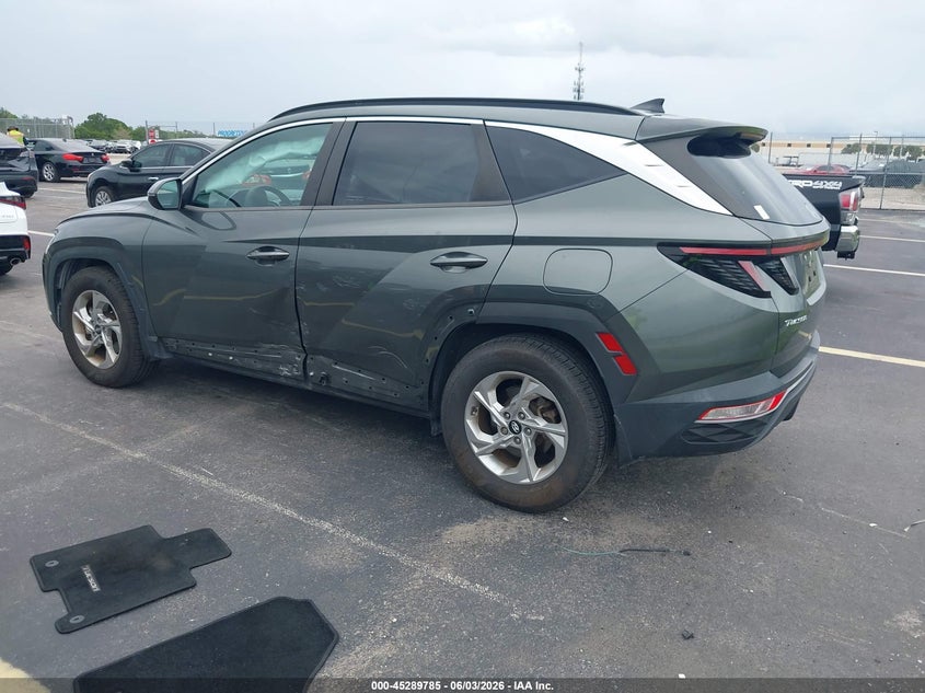 Vin: 5nmjb3ae5nh035408, lot: 45787621, hyundai tucson sel 20223