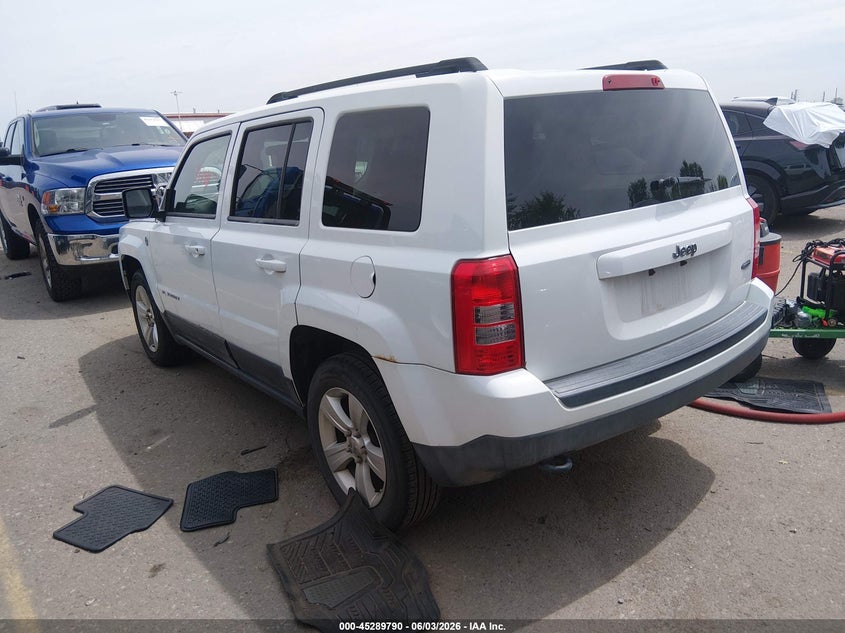 Vin: 1j4nf1gb5bd124272, lot: 45787626, jeep patriot sport 20113
