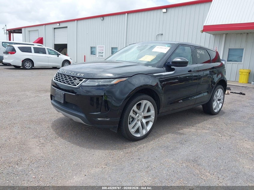 Vin: salzp2fx5lh040060, lot: 45787633, land rover range rover evoque se 20202