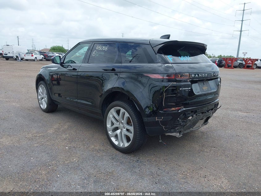 Vin: salzp2fx5lh040060, lot: 45787633, land rover range rover evoque se 20203