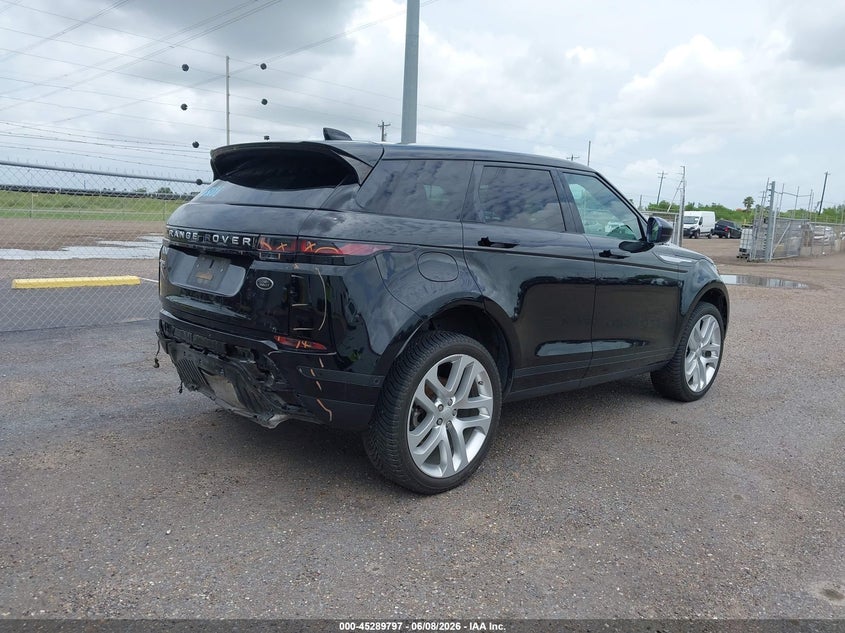 Vin: salzp2fx5lh040060, lot: 45787633, land rover range rover evoque se 20204
