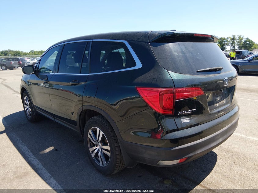 Vin: 5fnyf6h5xgb020028, lot: 45787677, honda pilot ex-l 20163