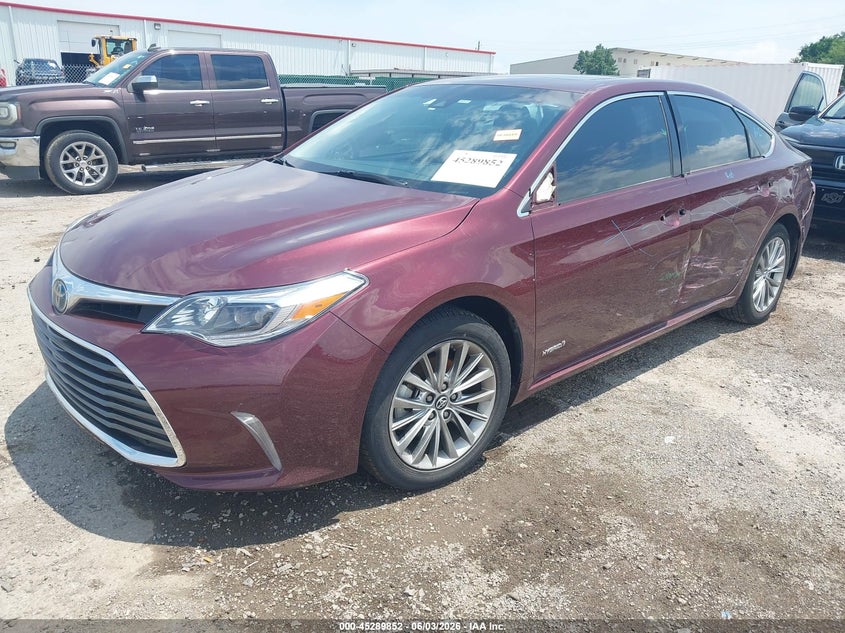 Vin: 4t1bd1eb4gu054459, lot: 45787688, toyota avalon hybrid limited 20162