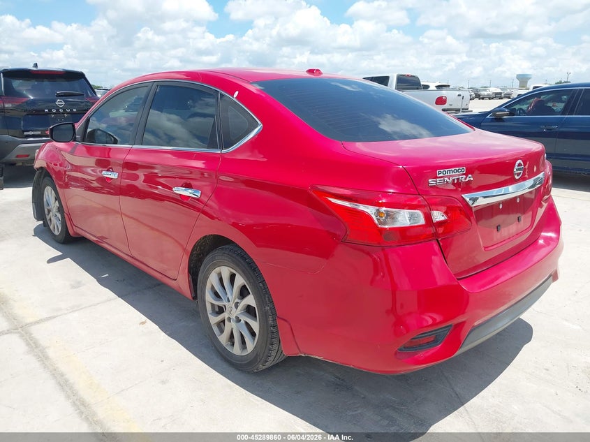 Vin: 3n1ab7ap4ky268855, lot: 45787696, nissan sentra sv 20193