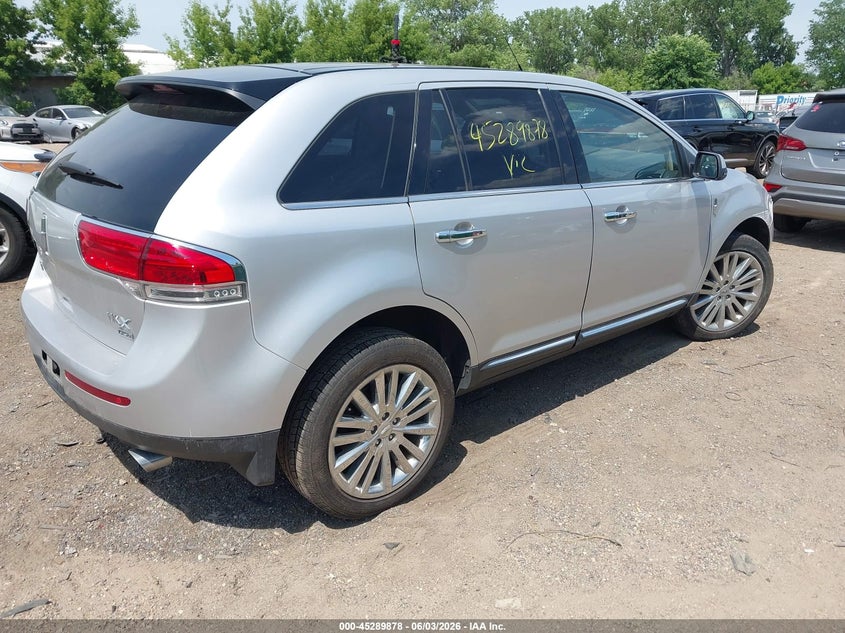 Vin: 2lmdj8jk0dbl37060, lot: 45787714, lincoln mkx 20134
