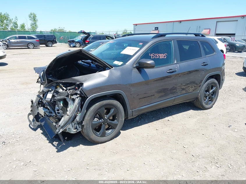 Vin: 1c4pjlcb2jd620675, lot: 45787721, jeep cherokee latitude fwd 20182