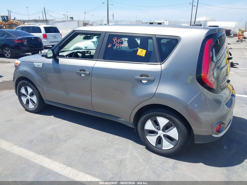 Vin: kndjp3ae3h7022458, lot: 45787723, kia soul ev eve 20173