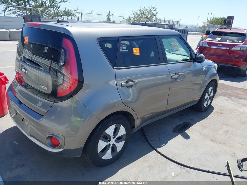 Vin: kndjp3ae3h7022458, lot: 45787723, kia soul ev eve 20174