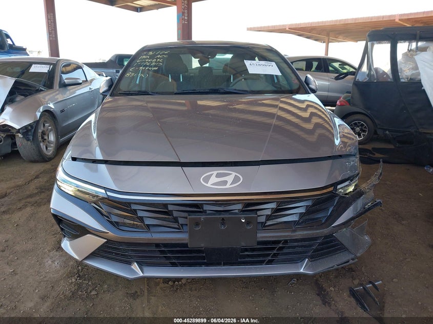 2025 Hyundai Elantra Sel Convenience VIN: KMHLS4DG7SU910872 Lot: 45289899