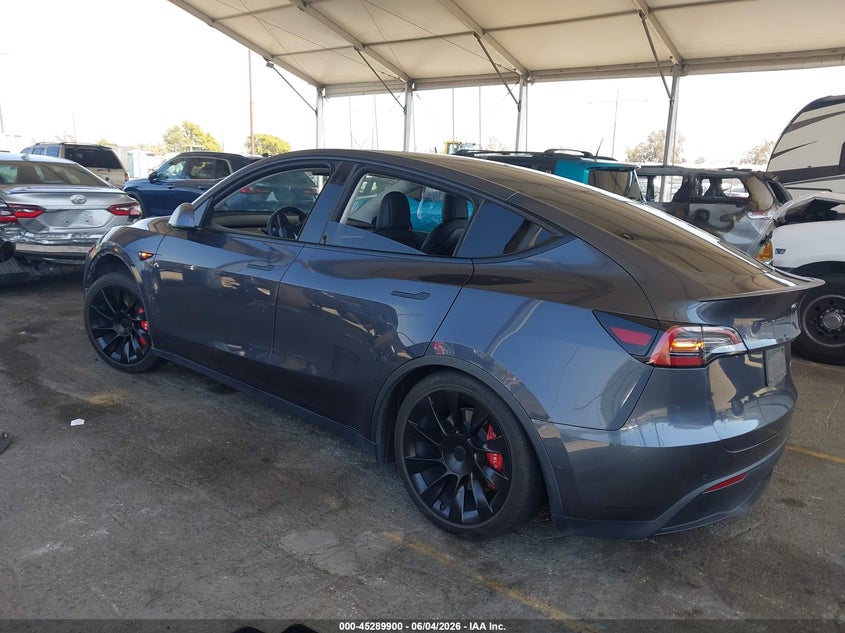 2021 TESLA MODEL Y auction photo 3