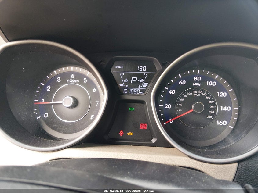 2016 HYUNDAI ELANTRA SEDAN 1.8L I-4 DOHC, VVT, 145HP