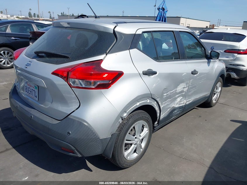 Vin: 3n1cp5bv4ll502261, lot: 45787782, nissan kicks s xtronic cvt 20204