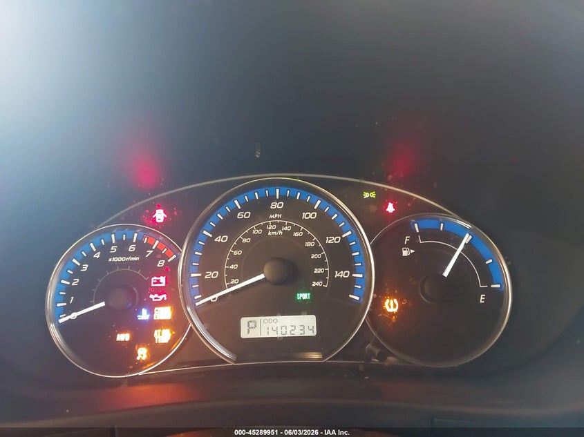 2012 SUBARU FORESTER auction photo 7