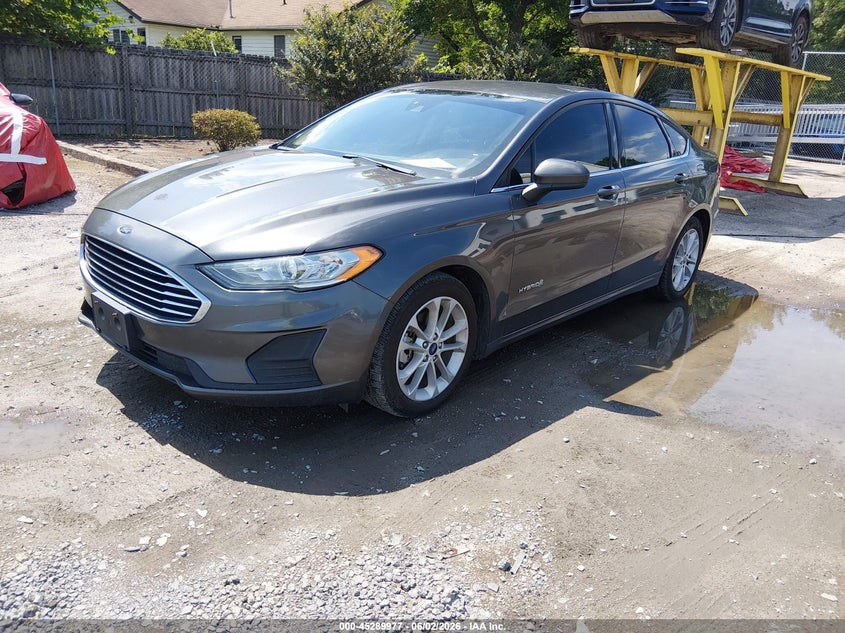 Vin: 3fa6p0lu4kr211442, lot: 45787813, ford fusion hybrid se 20192