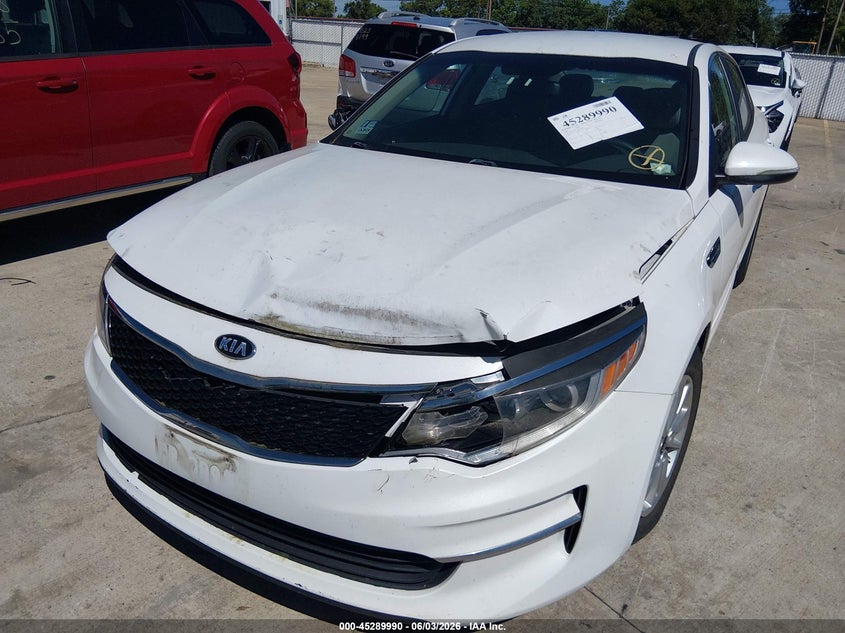 2018 Kia Optima Lx VIN: 5XXGT4L37JG249351 Lot: 45289990