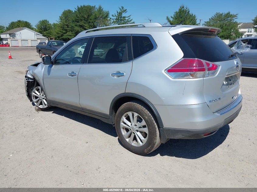 2015 NISSAN ROGUE auction photo 3