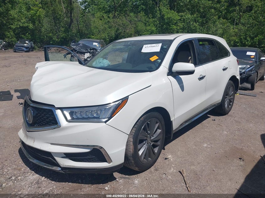 Vin: 5j8yd4h57jl024716, lot: 45787858, acura mdx technology package   acurawatch plus pkg 20182