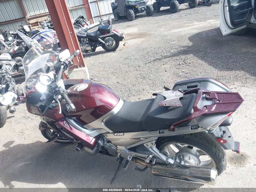 2007 Yamaha Fjr1300 VIN: JYARP15E37A003715 Lot: 45290049