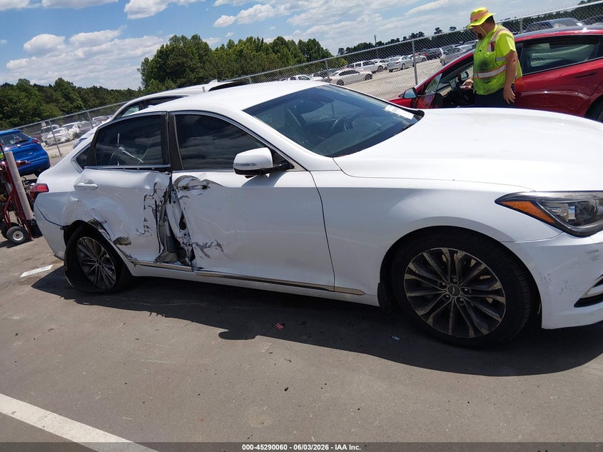 2017 Genesis G80 3.8 VIN: KMHGN4JE9HU176546 Lot: 45290060