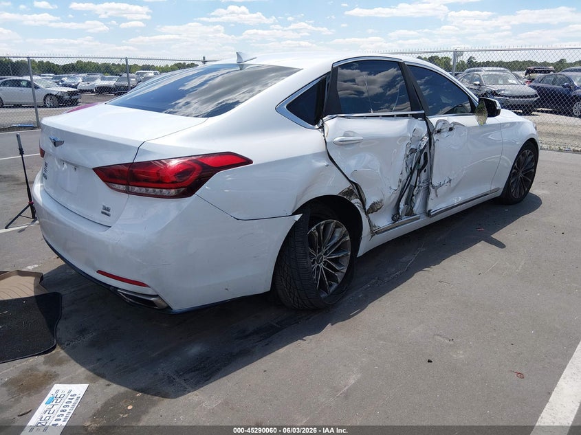 Vin: kmhgn4je9hu176546, lot: 45787896, genesis g80 3.8 20174