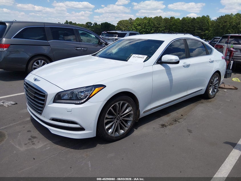 2017 GENESIS G80 auction photo 2