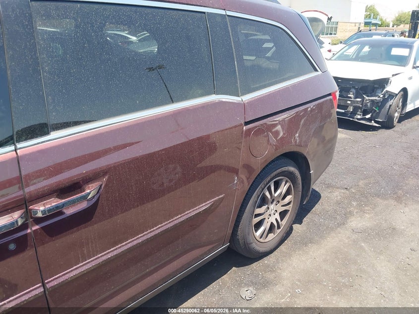2012 Honda Odyssey Ex-L VIN: 5FNRL5H60CB100481 Lot: 45290062