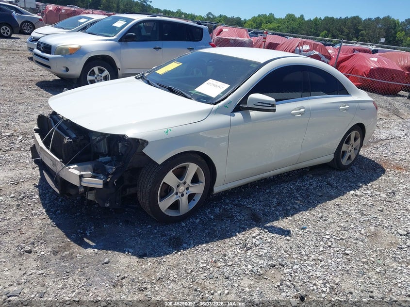 Vin: wddsj4eb1fn163328, lot: 45787933, mercedes-benz cla 250 20152