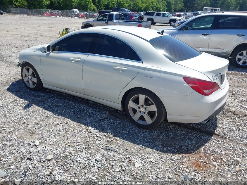 Vin: wddsj4eb1fn163328, lot: 45787933, mercedes-benz cla 250 20153