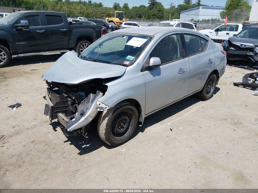 Vin: 3n1cn7ap2el832455, lot: 45787946, nissan versa 1.6 sv 20142