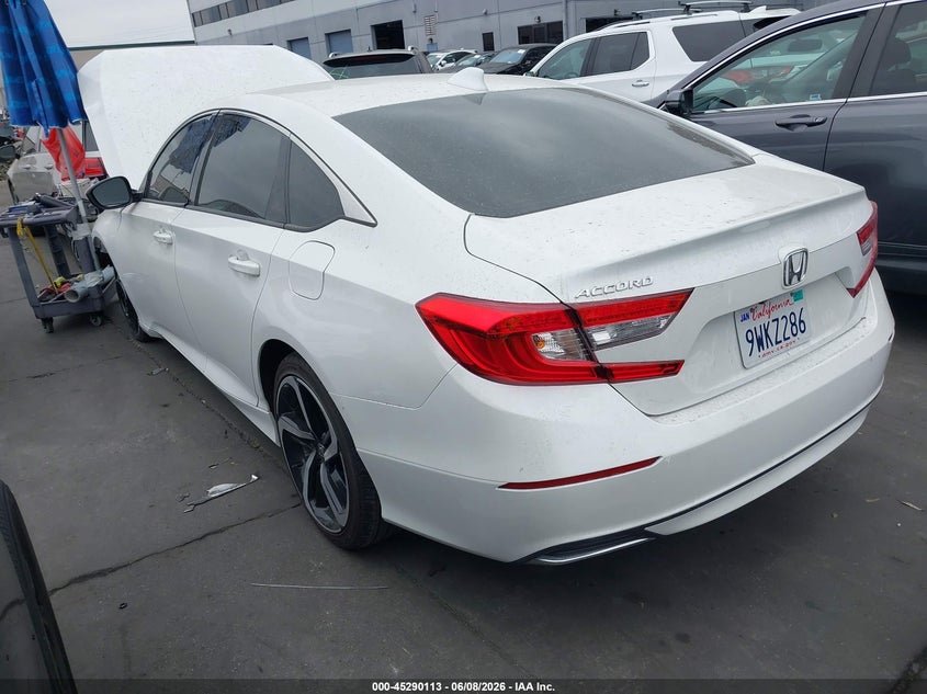 Vin: 1hgcv1f16ja065310, lot: 45787949, honda accord lx 20183