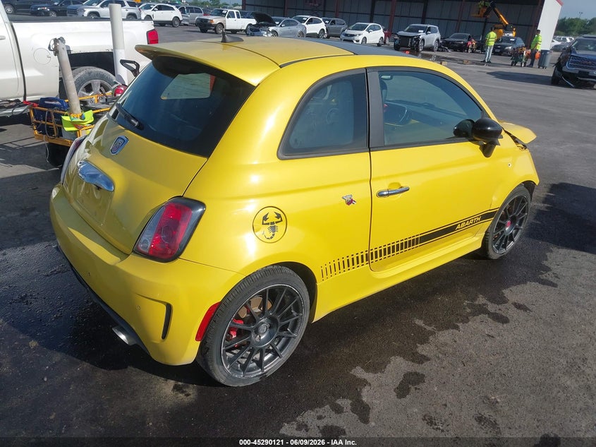 Vin: 3c3cfffh9gt161606, lot: 45787957, fiat 500 abarth 20164