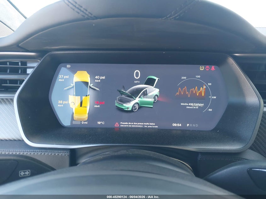 2018 Tesla Model X 100D/75D/P100D VIN: 5YJXCBE21JF128634 Lot: 45290124