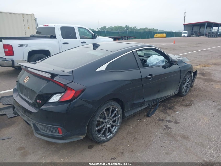 Vin: 2hgfc3a51hh750688, lot: 45787978, honda civic si 20174