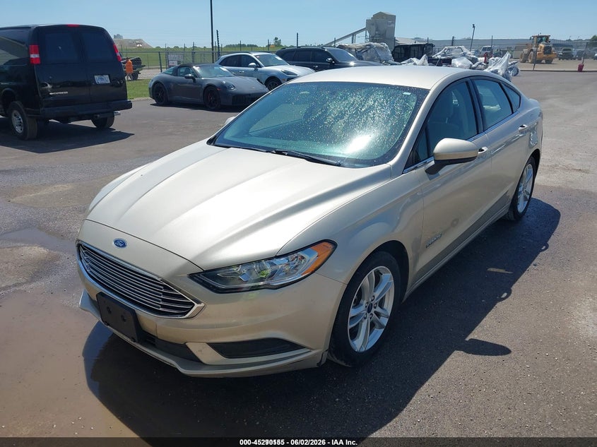 2018 Ford Fusion Hybrid S 3FA6P0UU2JR100272 photo 1